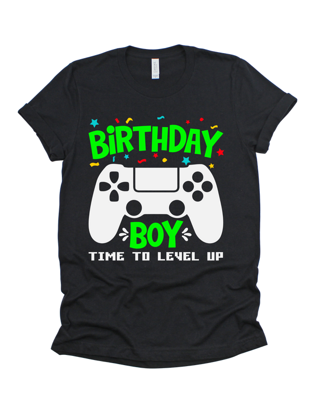 Time to Level Up Birthday Boy & Crew (Child)